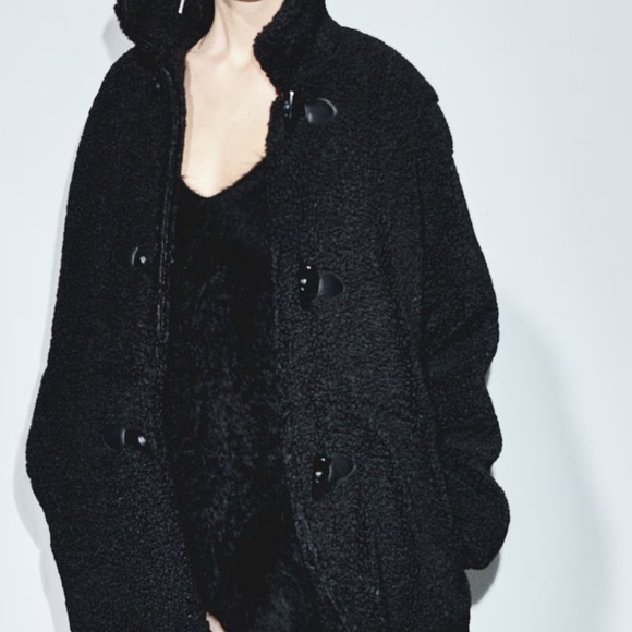 Teddy Fleece Soft Faux Fir Jacket/Long Sweater - Picture 1 of 8